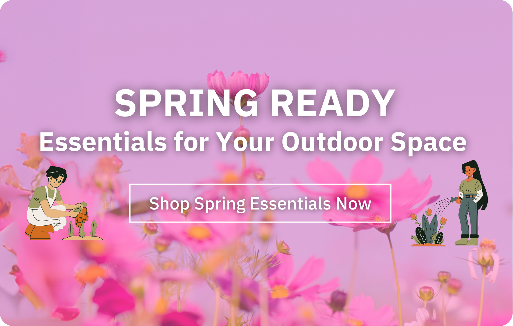 Spring essentials for sale at Niehaus Lumber